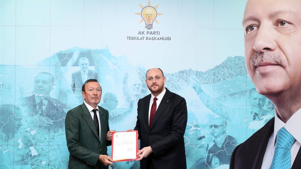 AK Parti Beylikova İlçe Başkanlığı'na Ersin Kaya atandı