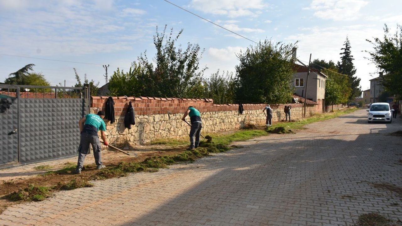 İnönü'de temizlik çalışmaları sürüyor