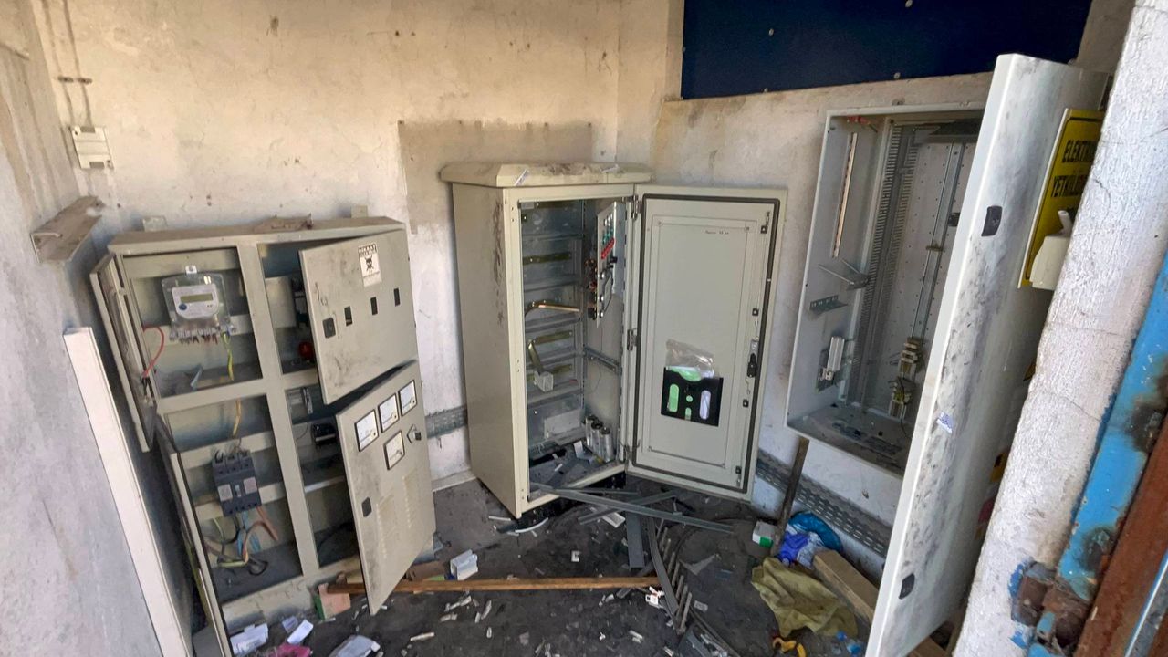 ESKİ’nin arıtma tesisine hırsız girdi