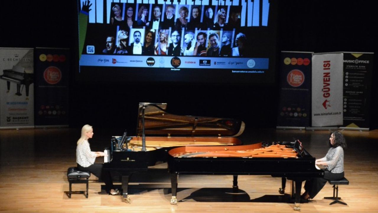 5. Uluslararası Piyano Günleri kapsamında “İki Piyano Konseri” düzenlendi