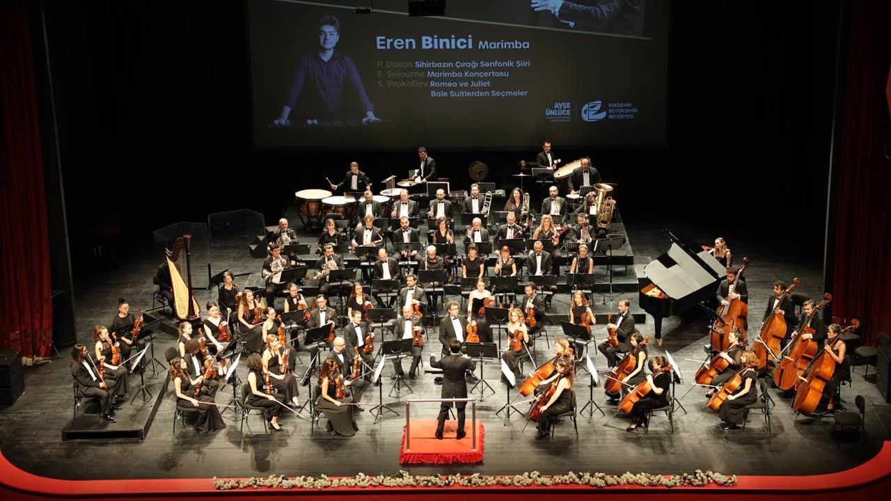 Senfoni Orkestrası ve marimba sanatçısı Eren Binici’den unutulmaz konser