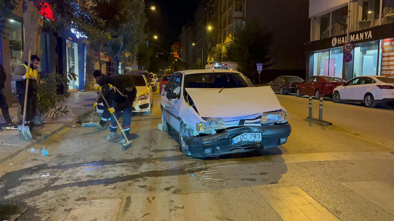 Alkollü ve ehliyetsiz sürücü elektrikli bisiklete çarptı, 1 kişi yaralandı