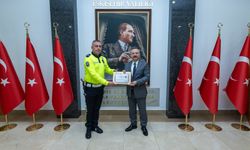 Trafik personeline başarı belgesi
