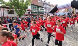 Eskişehir'de heyecanlı koşu