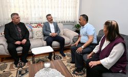 Vali Aksoy'dan şehit ailesine özel ziyaret
