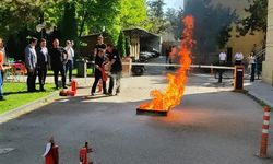Eskişehir Valiliği'nde yangın farkındalık eğitimi