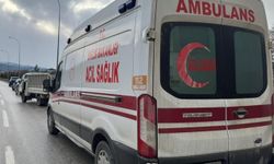 Trafik kazası: Motosiklet şarampole uçtu!
