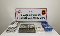 Eskişehir'de kaçak sigara operasyonu: Motosiklette 1100 paket ele geçirildi