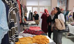 Kadınların el emeği göz nuru sergilendi