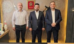 Başkan Ceyhan ve Komar'dan Mehmet Ali Çil’e ziyaret