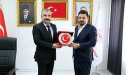 Başkan Çil'den İl Müdürü Bayrak'a ziyaret