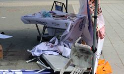 AK Parti standına saldıran şüpheli tutuklandı