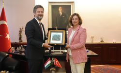 Macaristan Büyükelçisi’nden Başkan Ünlüce’ye ziyaret