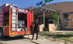 Eskişehir'de AVM çatısında yangın paniği