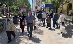 Vatandaşlar akın etti esnafın yüzü güldü!