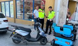 Kavşakta kaza: 2 motosiklet çarpıştı