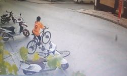 Eskişehir'de  2 bisiklet 40 saniyede çalındı