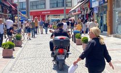 Eskişehir’de motosiklet sorunu yaya güvenliğini etkiliyor