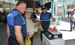 Pazar yerlerine "Tartı Kontrol Noktası" kuruldu