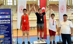 Genç sporcu Türkiye 3'üncüsü oldu