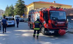 Boş okul binasında yangın çıktı!