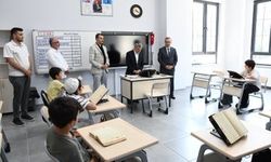 Hafızlık eğitimi alan öğrencilere ziyaret