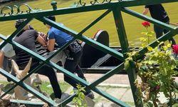 Porsuk Çayı’na atlamaya çalışan kadını polis kurtardı!