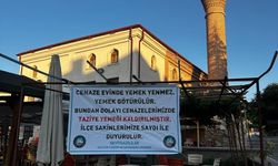 Seyitgazi'de taziye yemeği kaldırıldı