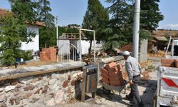 O mahallede şadırvan ve tuvaletler yenileniyor