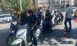 Eskişehir'de motosiklet denetimi