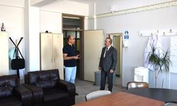 Müdür Aydın, hazırlık çalışmalarını inceledi