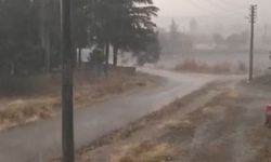 Seyitgazi'de sağanak yağış!