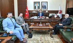 Vali Aksoy, müftülük heyetini makamında kabul etti