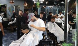 Eskişehir'de saç kesim yarışmasında 110 yarışmacı mücadele etti