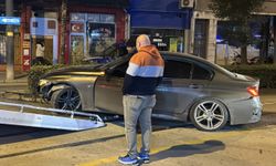 Polisten kaçtı, kaza yapınca yakalandı