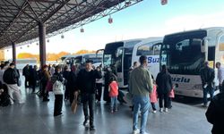 Otogarda 'ara tatil' yoğunluğu başladı!