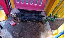 Çocuk parkında tepki çeken görüntü!