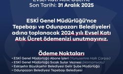 Evsel katı atık ödeme takvimi başlıyor