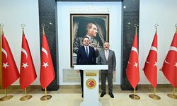 Gençlik ve Spor Bakan Yardımcısı Eminoğlu'dan Eskişehir Valisi Aksoy'a ziyaret