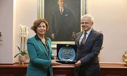 Romanya Fahri Konsolosu Vasıle Vita’dan Başkan Ünlüce’ye ziyaret