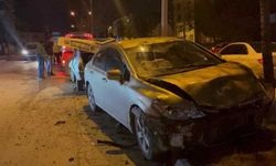 Eskişehir'de trafik kazası: İki otomobil çarpıştı, 4 kişi yaralı