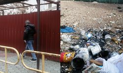 Eskişehir'de çöplüğe karşı demir perde