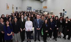 Başkan Ünlüce’den kadın işçilere özel ziyaret