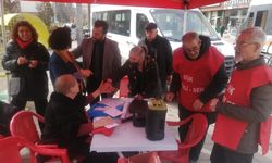 Eskişehir'de emeklilerden imza kampanyası
