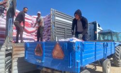 Eskişehir'de yeni sezon hazırlıklarına başlayan çiftçiye gübre desteği