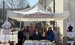 Eskişehir sağlıkta tanıtım standı kuruldu