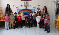 Şerife Aysel Erkara’dan kreşe anlamlı ziyaret!