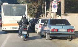 Eskişehir'de ana caddede isyan ettiren çile