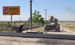 Mahmudiye ve Çifteler’de yol çalışmaları tamamlandı