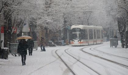 Eskişehir'de kuvvetli rüzgar ve kar yağışı bekleniyor